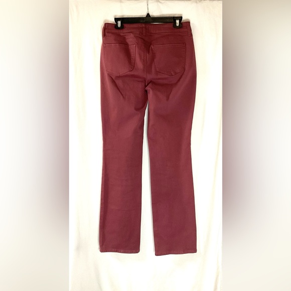 NYDJ Deep salmon Straight Leg Pants - Picture 2 of 7